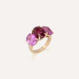 SCHULLIN RUBY AND COLOURED SAPPHIRE RING - фото 3