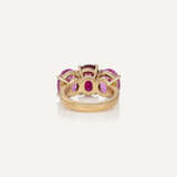 SCHULLIN RUBY AND COLOURED SAPPHIRE RING - Foto 4