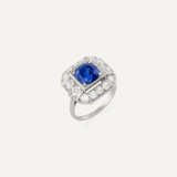 SAPPHIRE AND DIAMOND RING - Foto 3