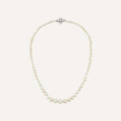 NO RESERVE | NATURAL, CULTURED PEARL AND DIAMOND NECKLACE