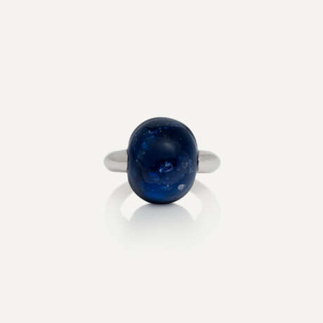 NO RESERVE | COATED SAPPHIRE RING - photo 3