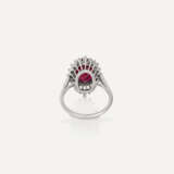 RUBY AND DIAMOND RING - фото 4