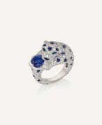 Product catalog. MULTI-GEM 'PANTHÈRE' RING, ATTRIBUTED TO CARTIER