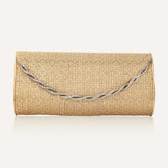 MID-20TH CENTURY DIAMOND AND GOLD EVENING CLUTCH
