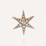 LATE 19TH CENTURY DIAMOND STAR BROOCH - Foto 4
