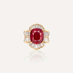 NO RESERVE | RUBY AND DIAMOND RING