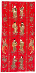 LARGE CHINESE SILK EMBROIDERY