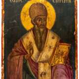 GREEK ICON SHOWING ST. SPYRIDON - фото 1