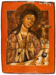 RUSSIAN ICON SHOWING THE MOTHER OF GOD ACHTYRSKAYA