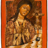 RUSSIAN ICON SHOWING THE MOTHER OF GOD ACHTYRSKAYA - photo 1