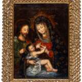 CUSCO SCHOLL PAINTING SHOWING THE NURSING MADONNA AND ST. JOSEPH - photo 2