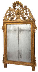 BAROQUE MIRROR WITH RICH WOOD CARVING