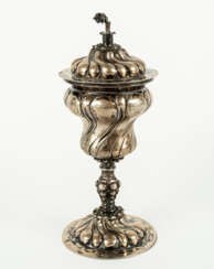 LIDDED SILVER CUP