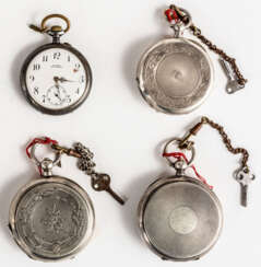 LOT OF 4 POCKET WATCHES