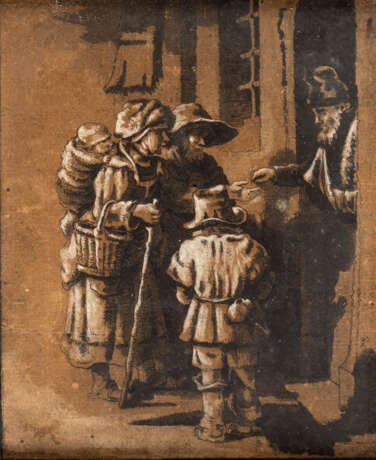 Jean-Claude RICHARD DE SAINT-NON (1727-1791) nach REMBRANDT VAN RIJN (1606-1669) - Foto 1
