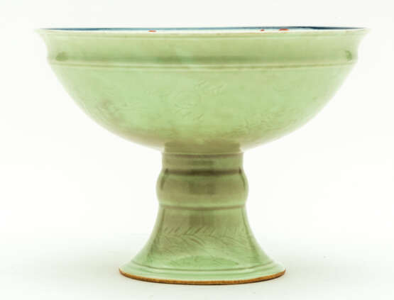 CHINESE PORCELAIN BOWL WITH STAND - photo 2