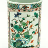 LARGE CHINESE PORCELAIN BRUSH CUP - photo 2