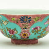 CHINESE PORCELAIN BOWL SHOWING THE 4 SEASONS - фото 1