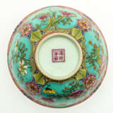 CHINESE PORCELAIN BOWL SHOWING THE 4 SEASONS - photo 2
