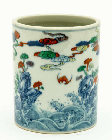 CHINESE PORCELAIN BRUSH CUP - фото 1