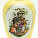 LARGE VASE WITH WATTEAU SCENES BY HELENA WOLFSOHN - photo 2