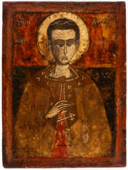 BULGARIAN ICON SHOWING ST. DEMETRIOS