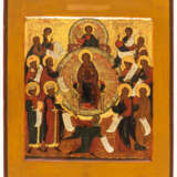 RUSSIAN ICON SHOWING THE MOTHER OF GOD 'THE PROPHETS HAVE ANNOUNCED YOU BEFORE' - фото 1