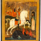 RUSSIAN ICON SHOWING ST. GEORGE - photo 1