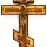 RUSSIAN BENEDICTION CROSS SHOWING THE CRUCIFIXION OF CHRIST - photo 1