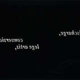 Joseph Kosuth. Discharge - conversion, lege artis - фото 3