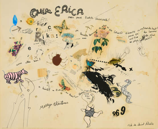 Niki de Saint Phalle. Chère Erica - Foto 1