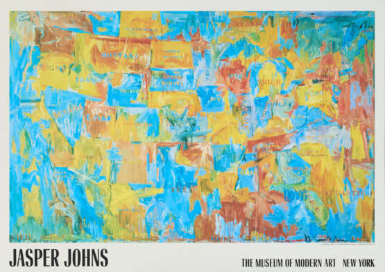 Jasper Johns. The Map - Foto 1