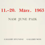 Nam June Paik. 11. - 20. März 1963 - photo 6
