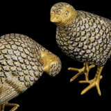 A PAIR OF CHAMPLEVE ENAMEL QUAILS - photo 6