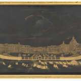 A JAPANESE BLACK AND GOLD LACQUER PANEL DEPICTING THE PALACE OF VERSAILLES - photo 2