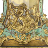 A LOUIS XV ORMOLU-MOUNTED STAINED HORN MONUMENTAL BRACKET CLOCK AND BRACKET - фото 7