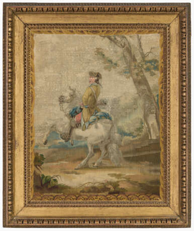 A LOUIS XVI BEAUVAIS TAPESTRY PANEL - фото 1