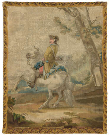 A LOUIS XVI BEAUVAIS TAPESTRY PANEL - фото 3