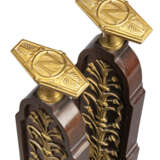 A PAIR OF EMPIRE-STYLE ORMOLU-MOUNTED MAHOGANY DOORSTOPS - photo 4