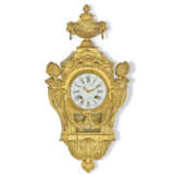 A LATE LOUIS XV ORMOLU CARTEL CLOCK - photo 1