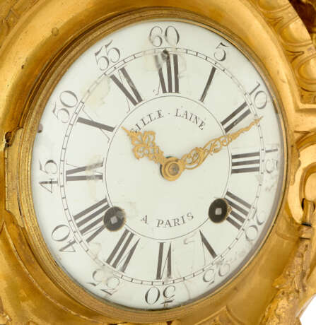 A LATE LOUIS XV ORMOLU CARTEL CLOCK - photo 2