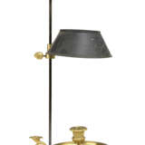 AN EMPIRE ORMOLU AND TOLE PEINTE LAMPE BOUILLOTTE - photo 1