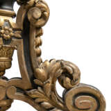 A PAIR OF NAPOLEON III GILTWOOD AND EBONISED TORCHERES - photo 6