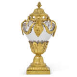 A LOUIS XVI ORMOLU-MOUNTED AND VERRE DE BOHEME VASE AND COVER - photo 4