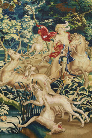 A BRUSSELS MYTHOLOGICAL TAPESTRY - photo 3