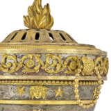 A LOUIS XVI ORMOLU-MOUNTED STEEL, SILVERED AND PATINATED-BRONZE BRULE PARFUM - фото 4