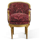 A LOUIS XVI GILTWOOD FAUTEUIL DE BUREAU - Foto 4