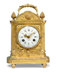 A LOUIS XVI ORMOLU TABLE CLOCK