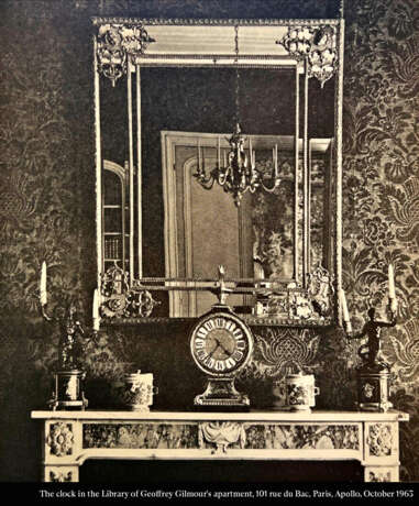 A LOUIS XIV ORMOLU-MOUNTED BRASS AND TORTOISESHELL-INLAID `BOULLE` MARQUETRY AND EBONY CLOCK - фото 7