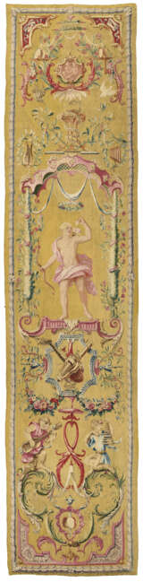 AN EARLY LOUIS XV GOBELINS TAPESTRY FROM THE SERIES `LES DOUZES MOIS GROTESQUES` - photo 1